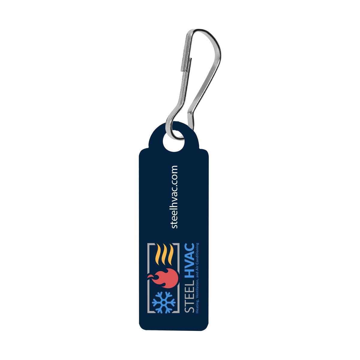 Acrylic Zipper Pull - Rectangle 2