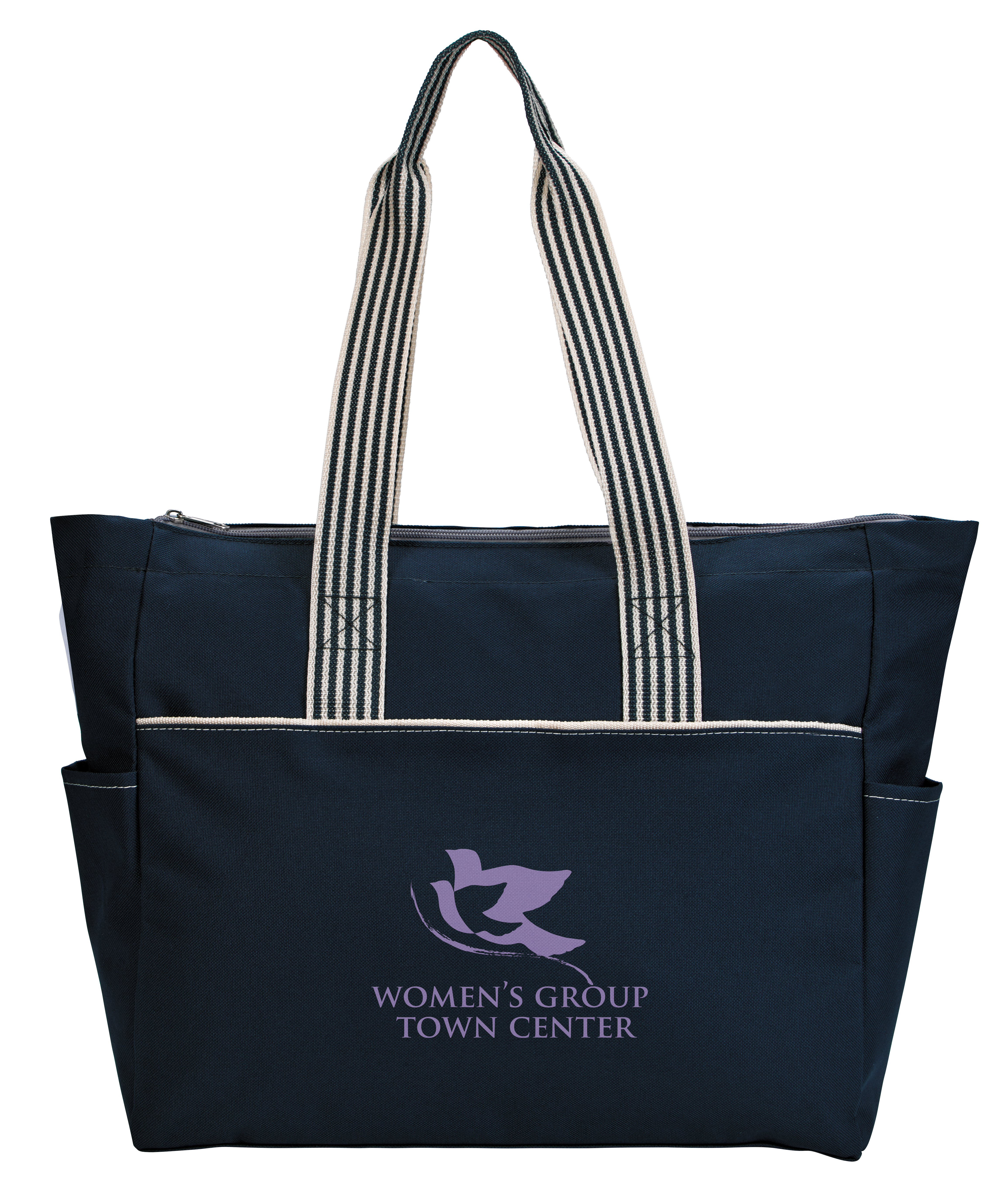 Atchison® Stripe Diaper Tote-Pack 7