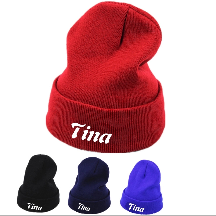 Winter Knit Beanie w/Patch 6