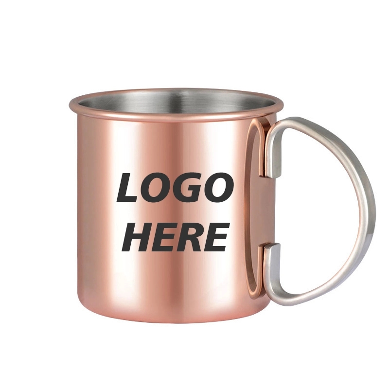 Custom 16 oz Stainless Steel Big Grip Beer Mug 5