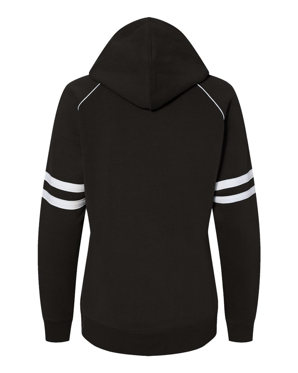 Women's Varsity Fleece Piped Hooded Sweatshirt - 8645 39