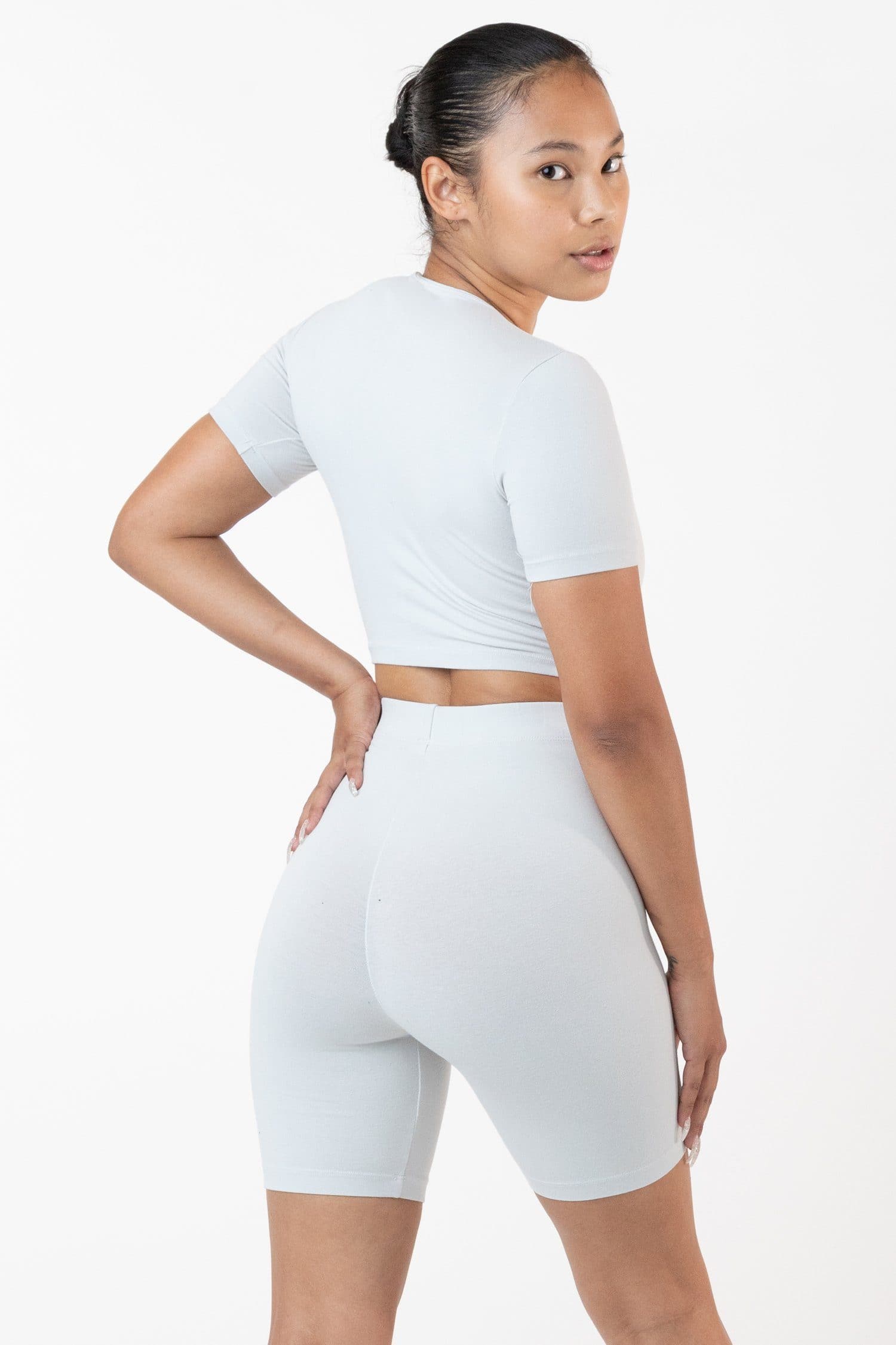 GARMENT DYE BIKE SHORTS 7