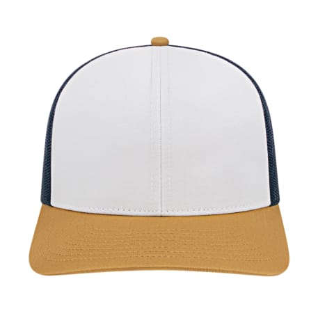 Cap America Poly/Cotton Trucker Mesh Back Cap 278