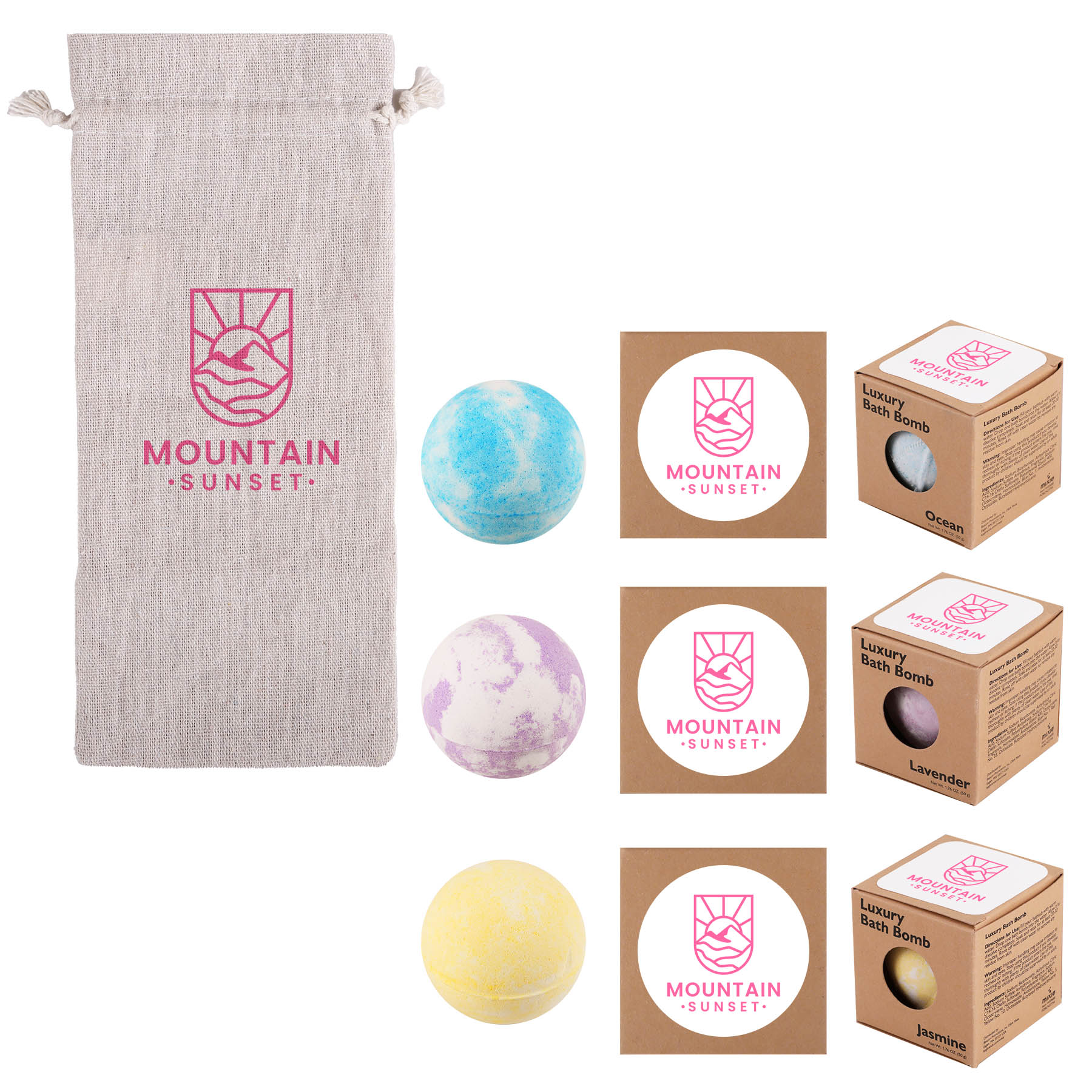 Luxury Bath Bombs 3 Piece Set 3