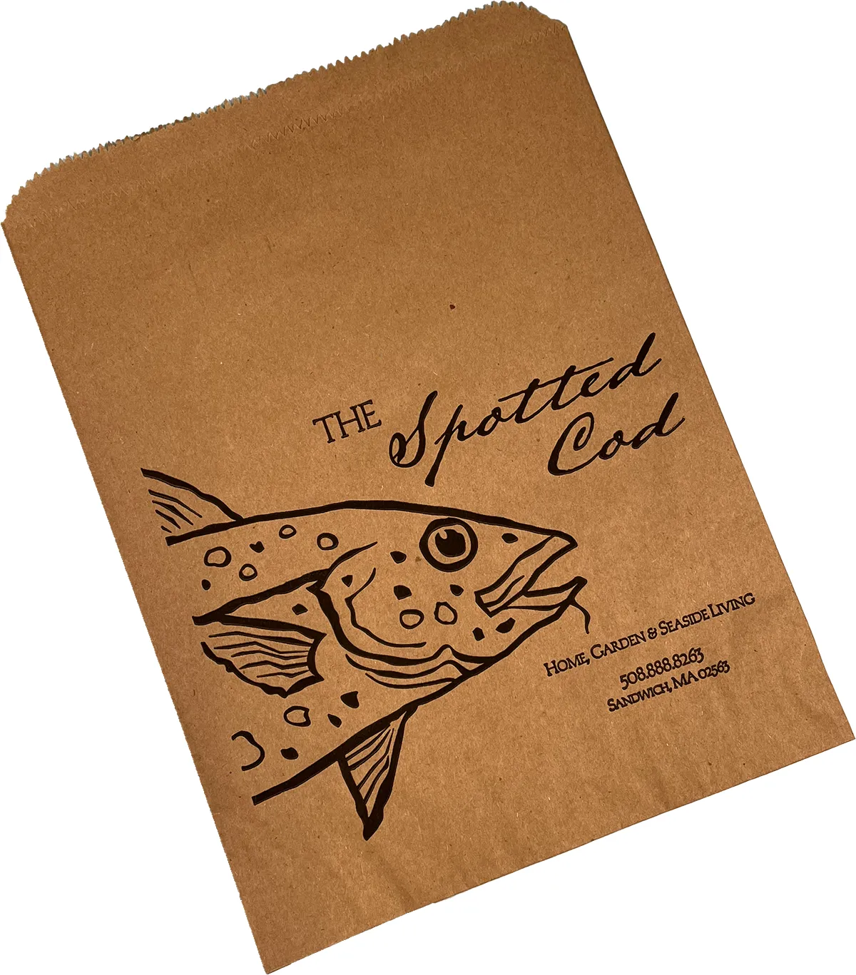 Natural Kraft Merchandise Bags - Ink Imprinted 2