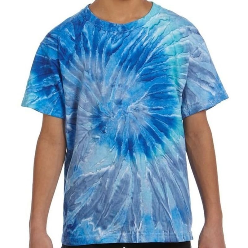 Tie-Dye Youth 5.4 Oz., 100% Cotton Tie-Dyed T-Shirt 33