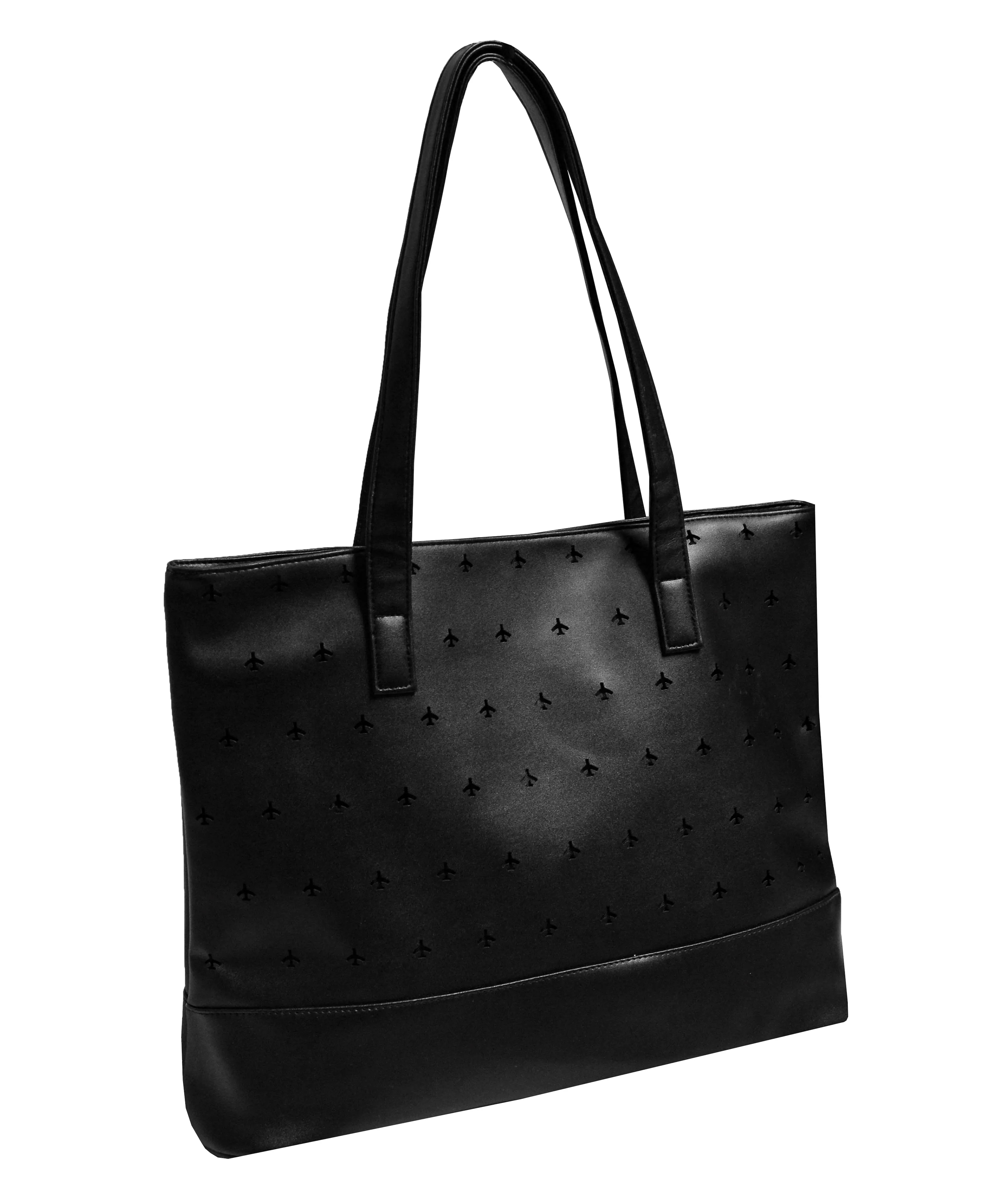 Leather Zippered Tote 5