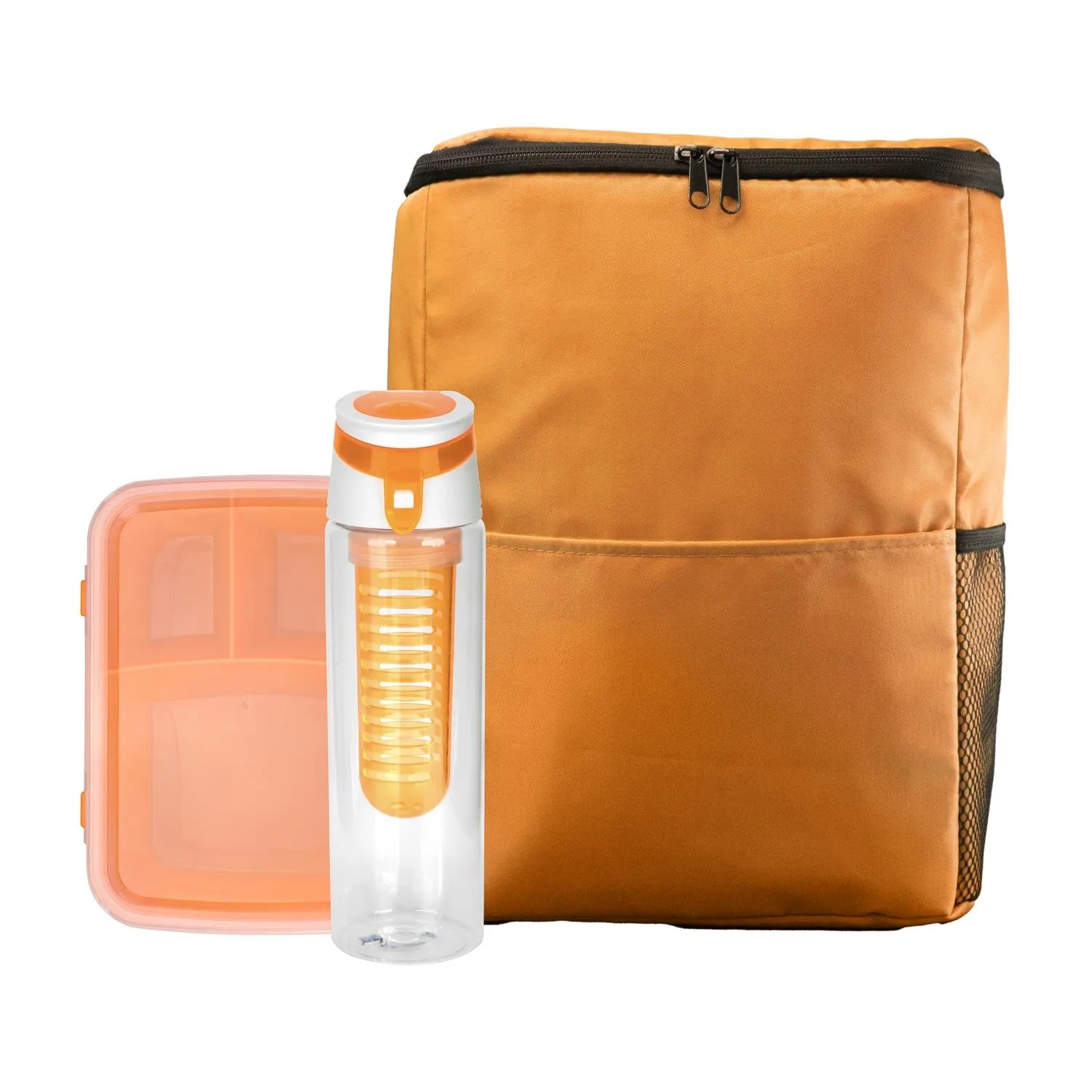 Sporty RPET Lunch To Go & Drink Set 12