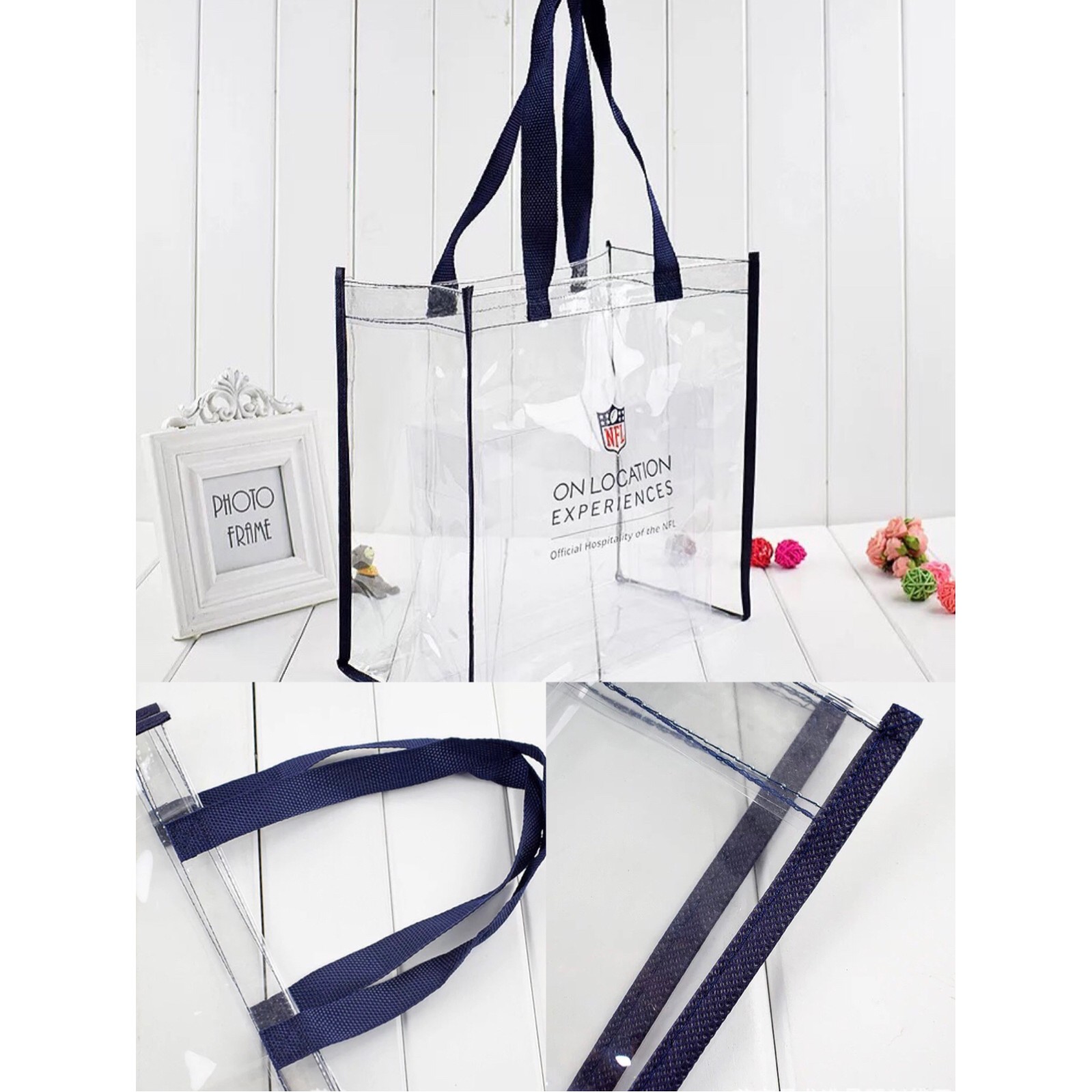 Clear Pvc Tote Bag 1