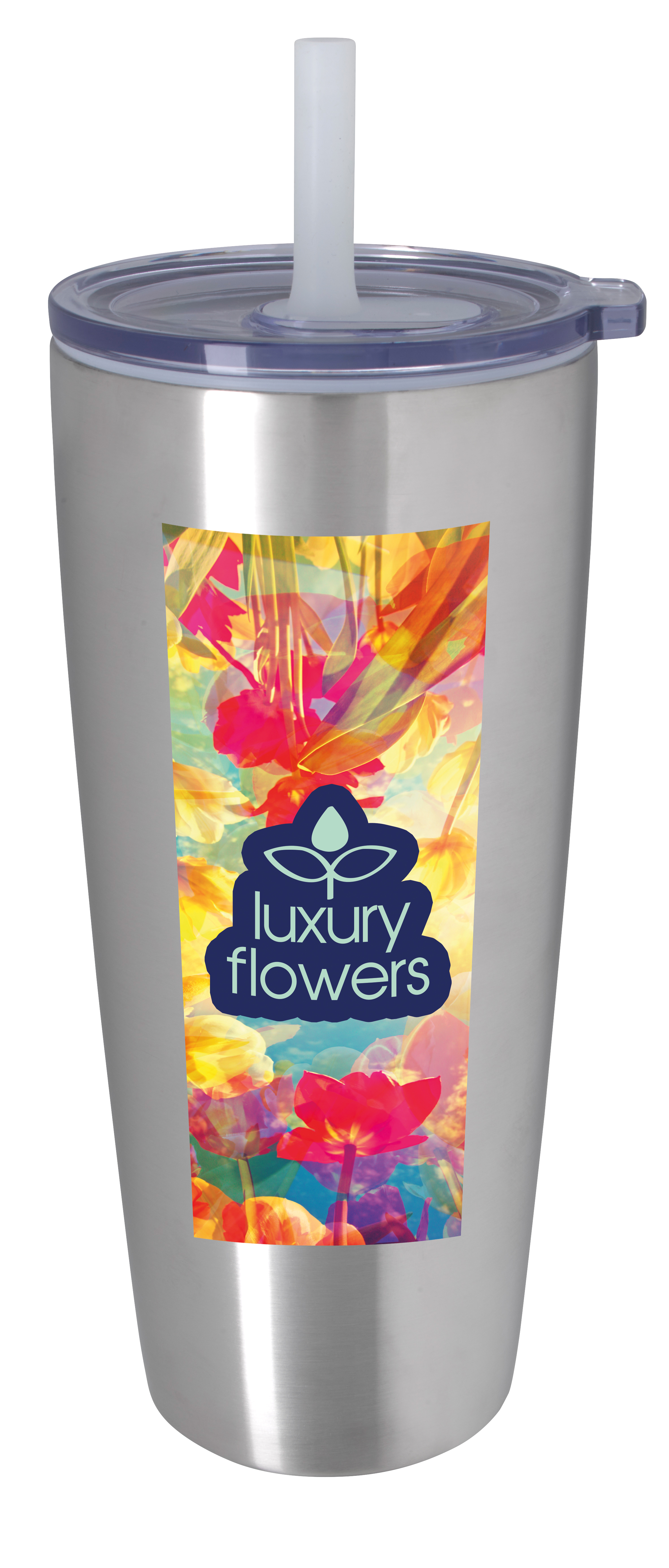 Built-in Straw Vacuum Tumbler 30 oz