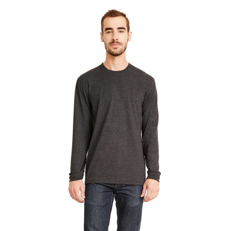 Next Level Unisex Sueded Long-Sleeve Crew 2