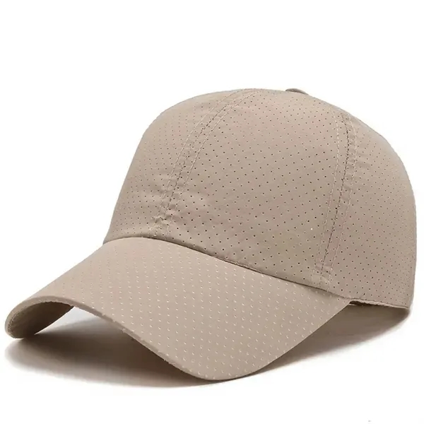 Quick-Drying Solid-Color Baseball Cap 12