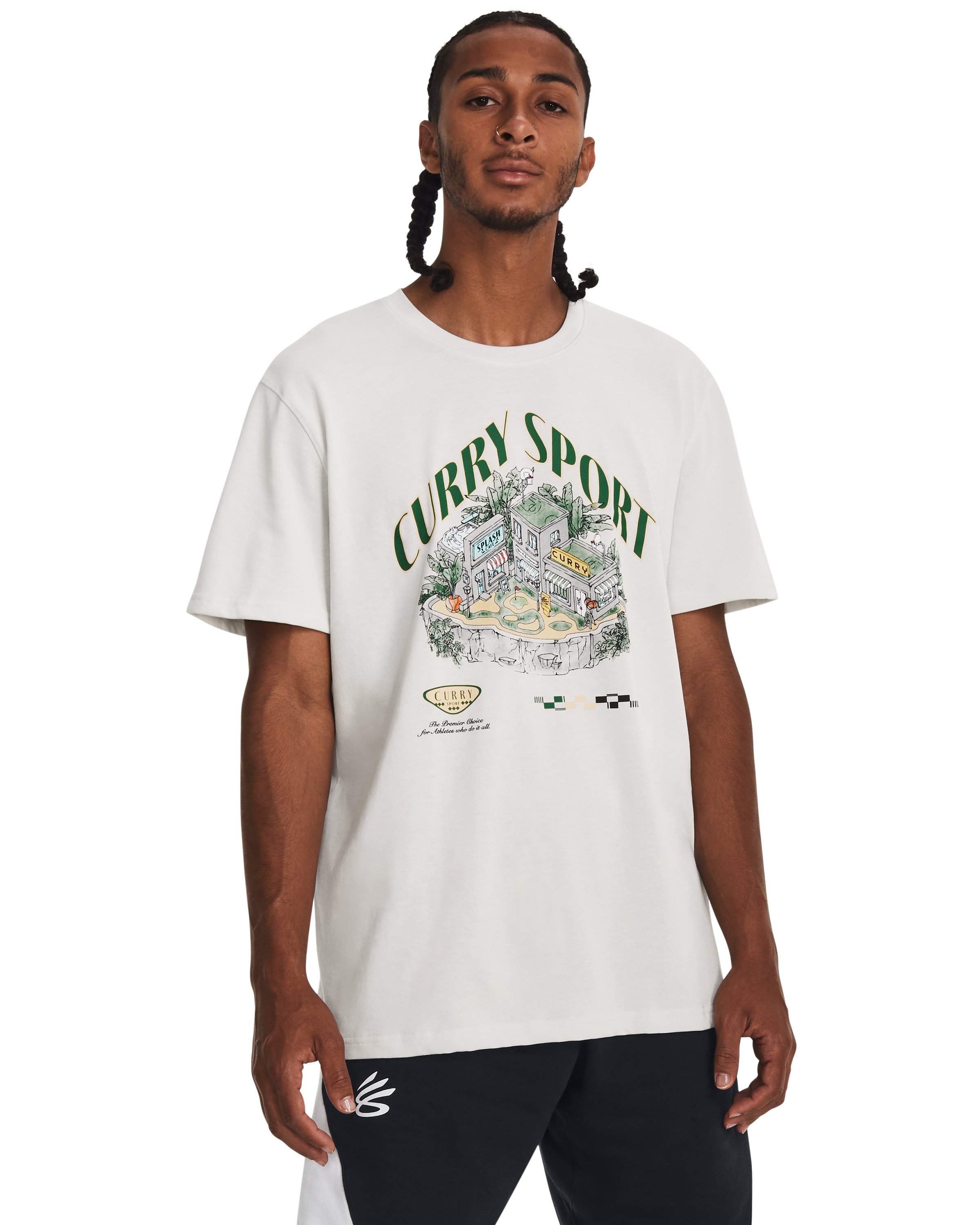 Men's Curry Land Heavyweight Short Sleeve 1