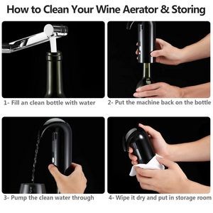 Electric Wine Decanter Aerator And Dispenser 3