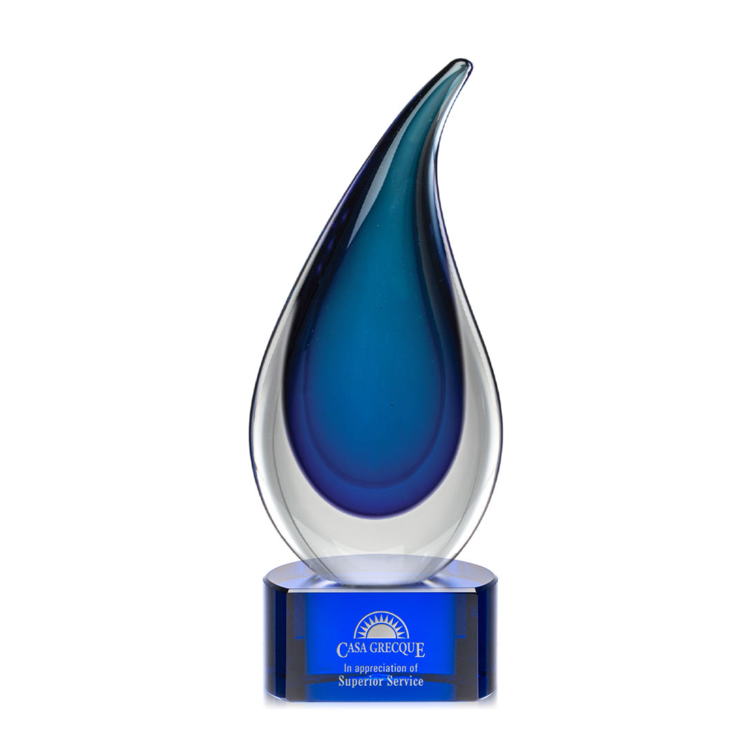 Delray Award on Paragon Base - Blue 3