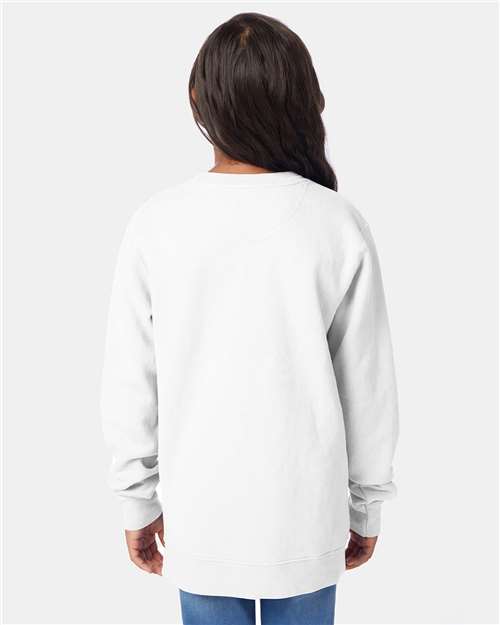 Youth Garment-Dyed Crewneck Sweatshirt - GDH475 35