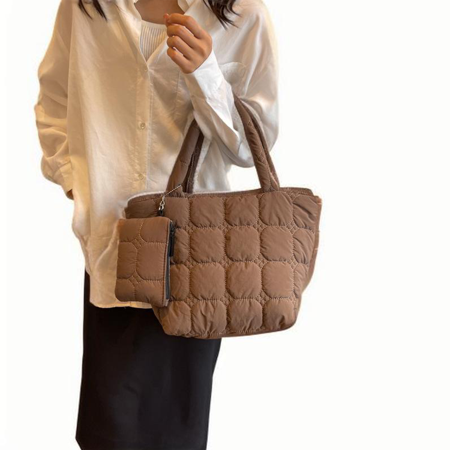 Korean-Style Chic and Simple Single-Shoulder Messenger Bag 4