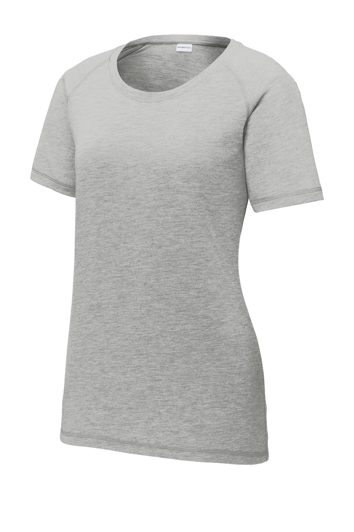 Sport-Tek Women's PosiCharge Tri-Blend Wicking Scoop Neck Raglan Tee. LST400 16