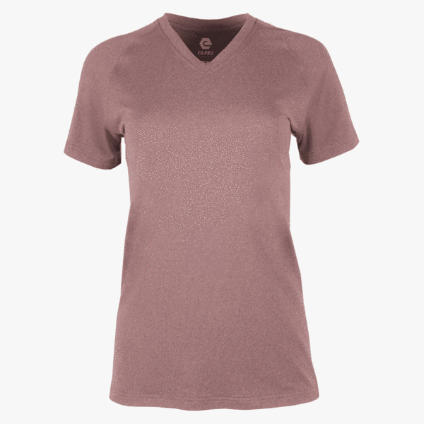 #K125 / Evo Heather Women's V-Neck Tee 9