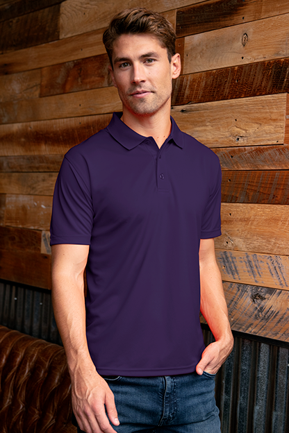 Vansport Omega Solid Mesh Tech Polo 90