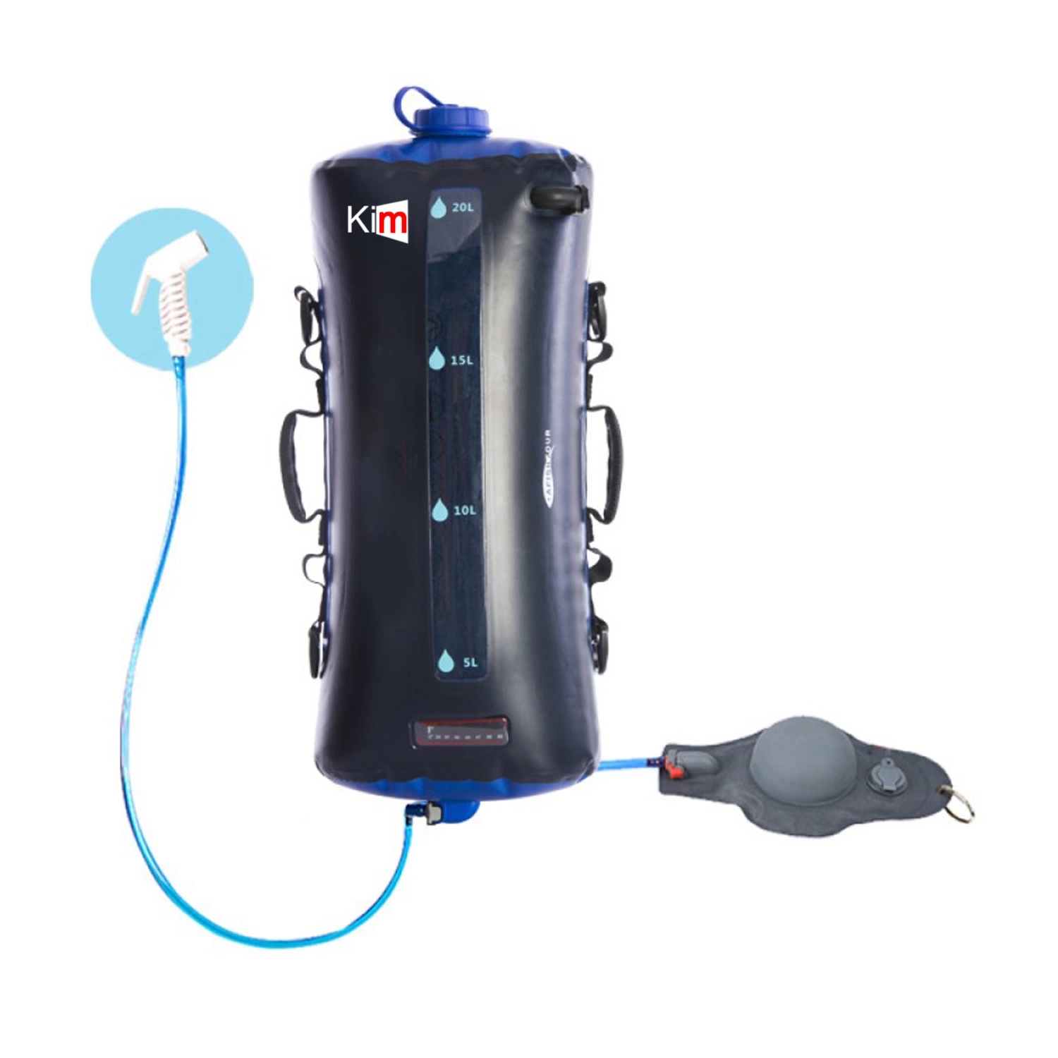 Outdoor Solar Thermal Shower Bag 2