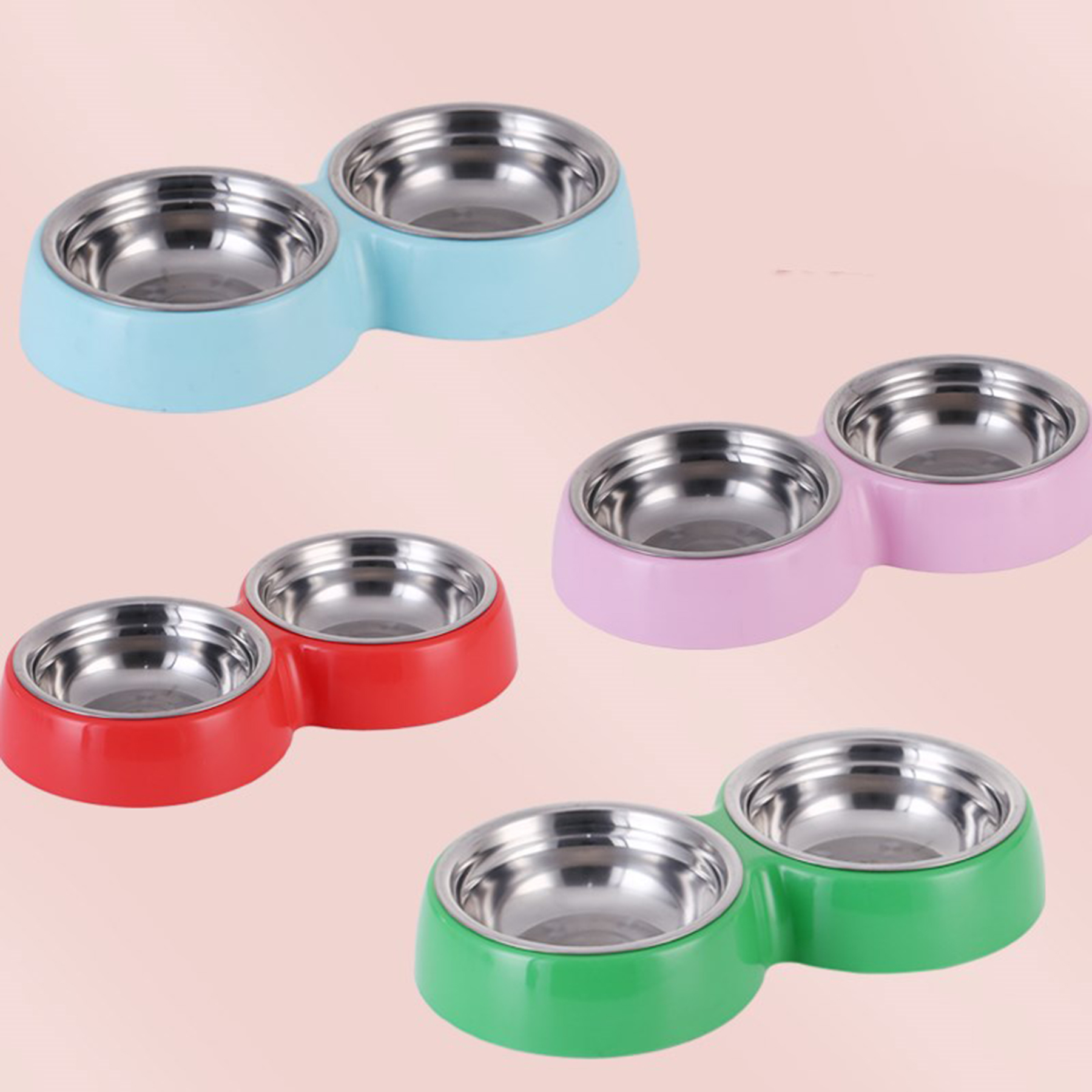 Water Food Pet Stainless Steel Pet Bowl 1