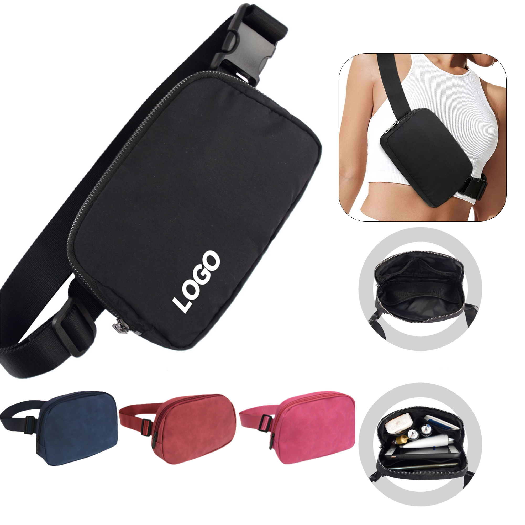 Polyester Crossbody Bag 2