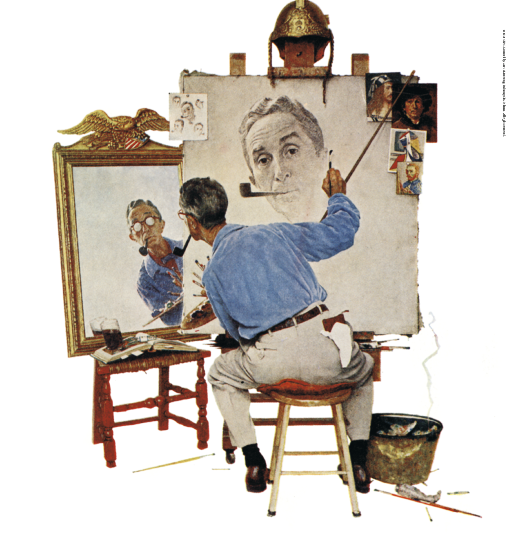 Triumph® Calendars The Saturday Evening Post Illustrations by Norman Rockwell Calendar 18