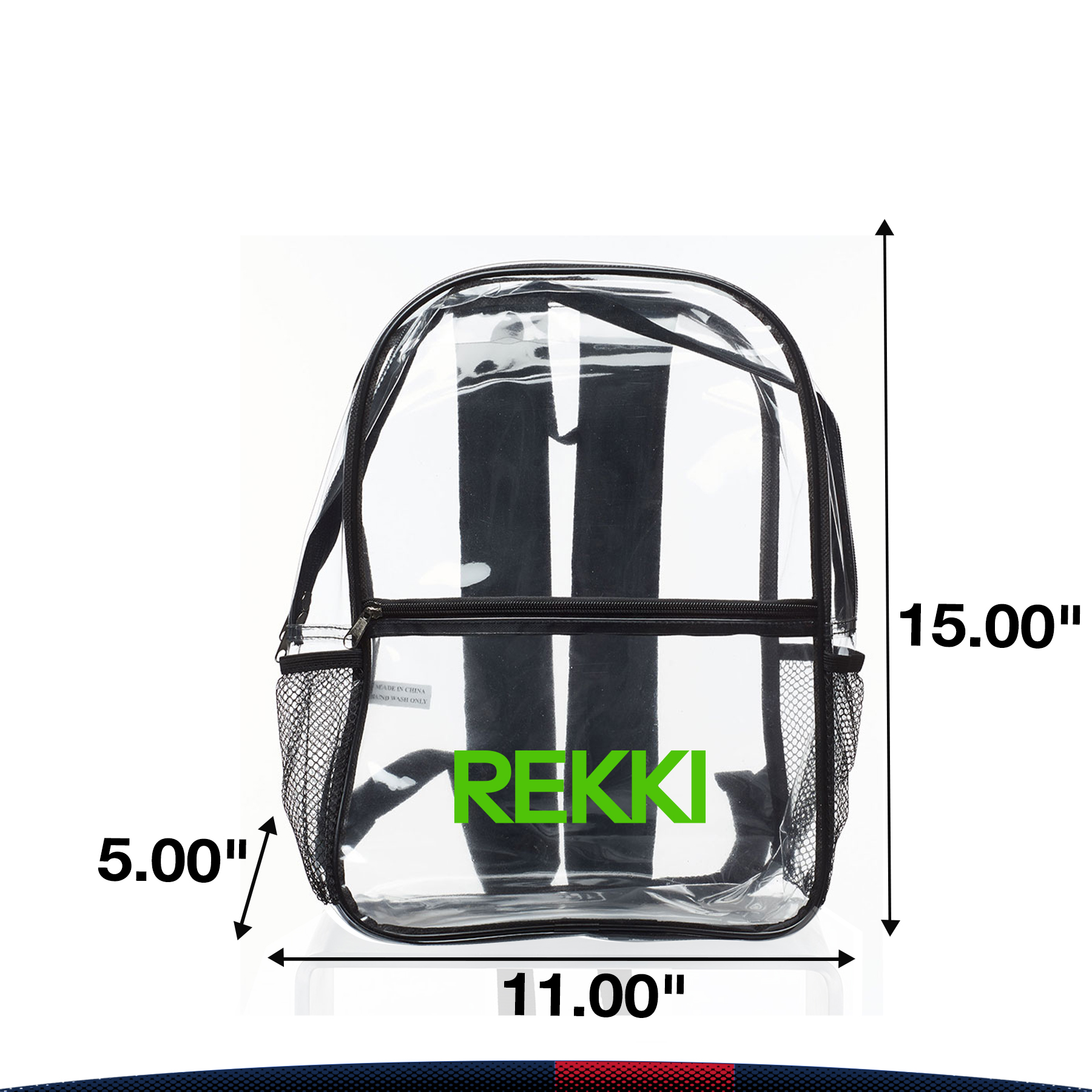 Sumer Clear Backpacks 3