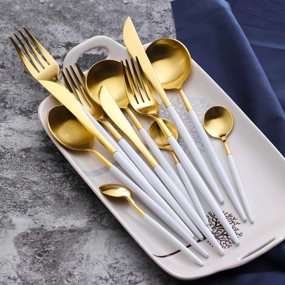 4-Piece stainless Flatware Set 12