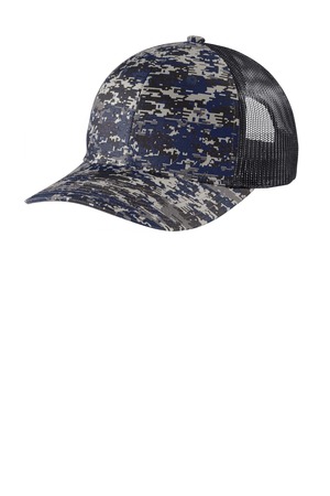 Port Authority® Digi Camo Snapback Trucker Cap 9
