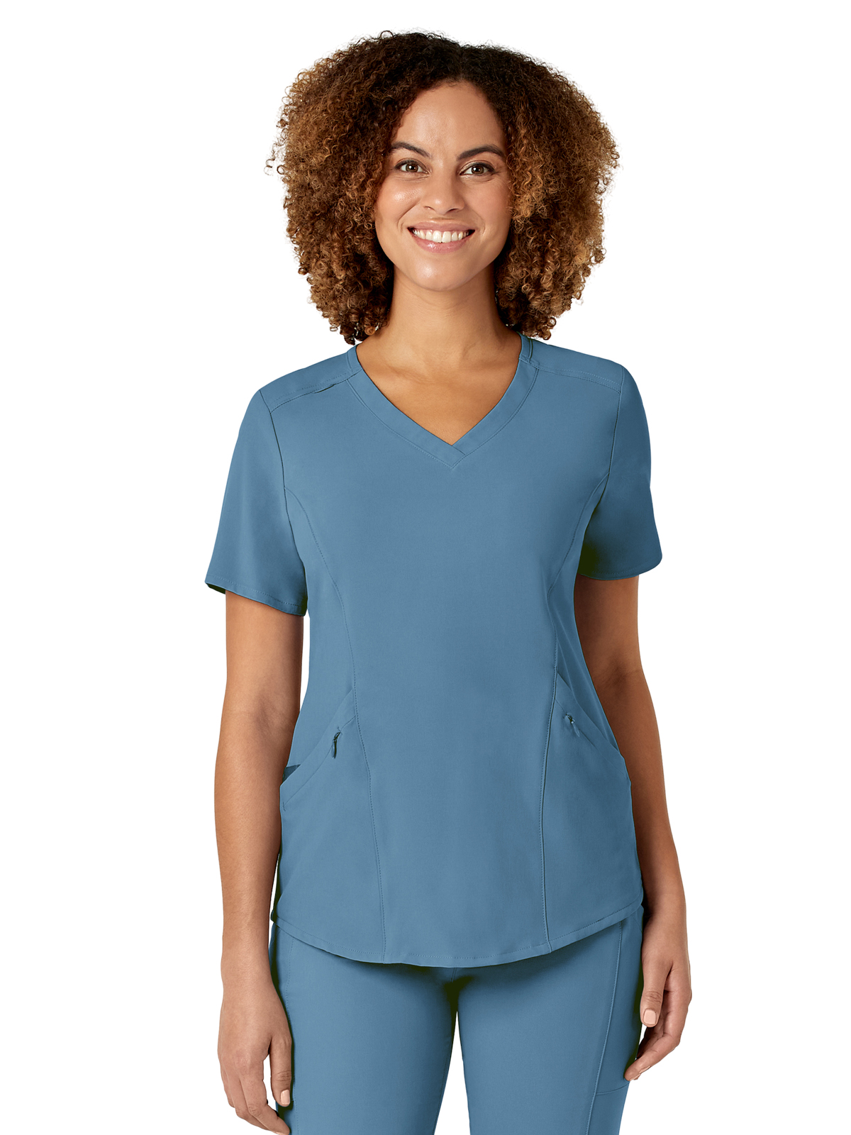 Wink - Renew - Women's Four-Pocket V-Neck Top 44