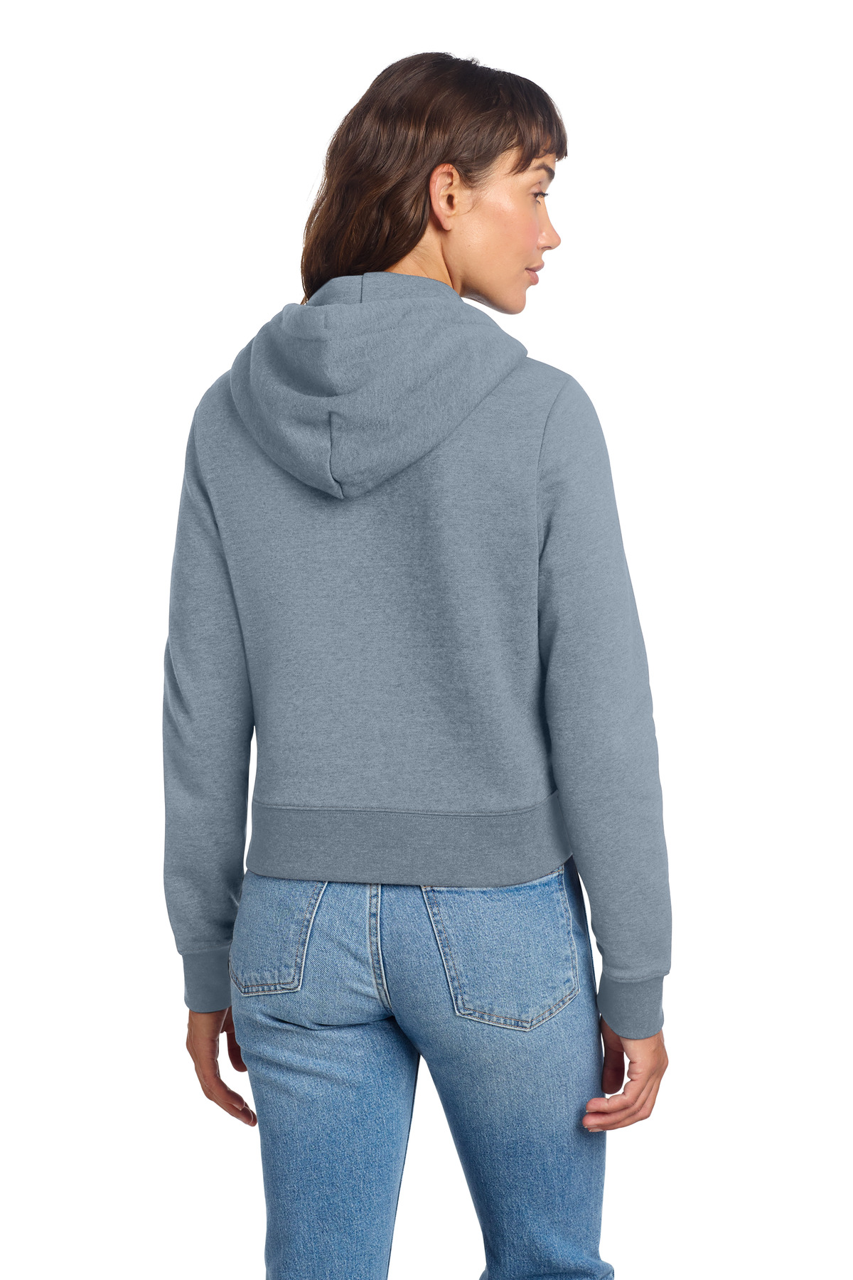 District Women's V.I.T. Fleece Full-Zip Hoodie DT6103 10
