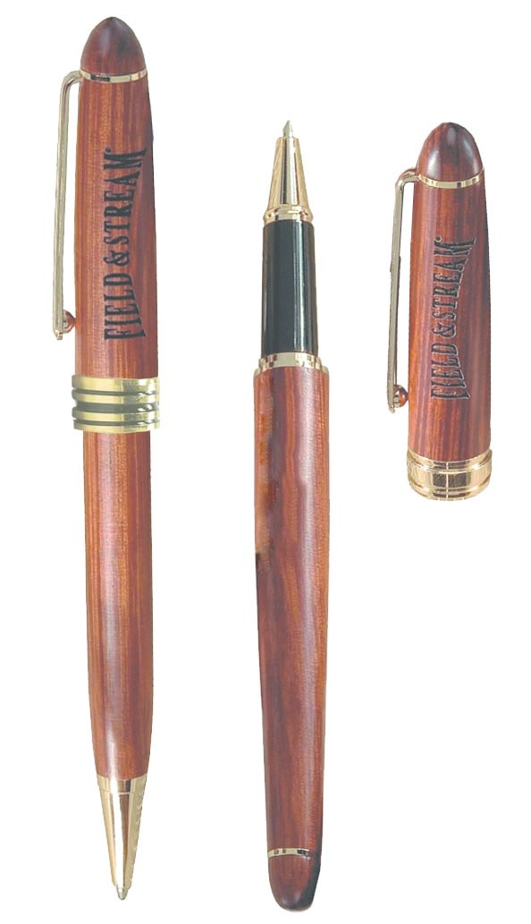 Wooden Illusion Series Ballpoint & Rollerball Pen Set
