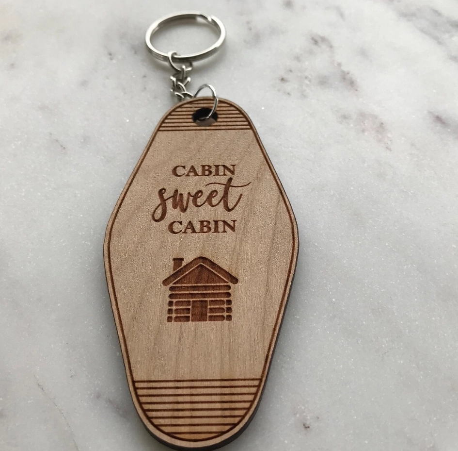 Bamboo Motel Style Keychain 3