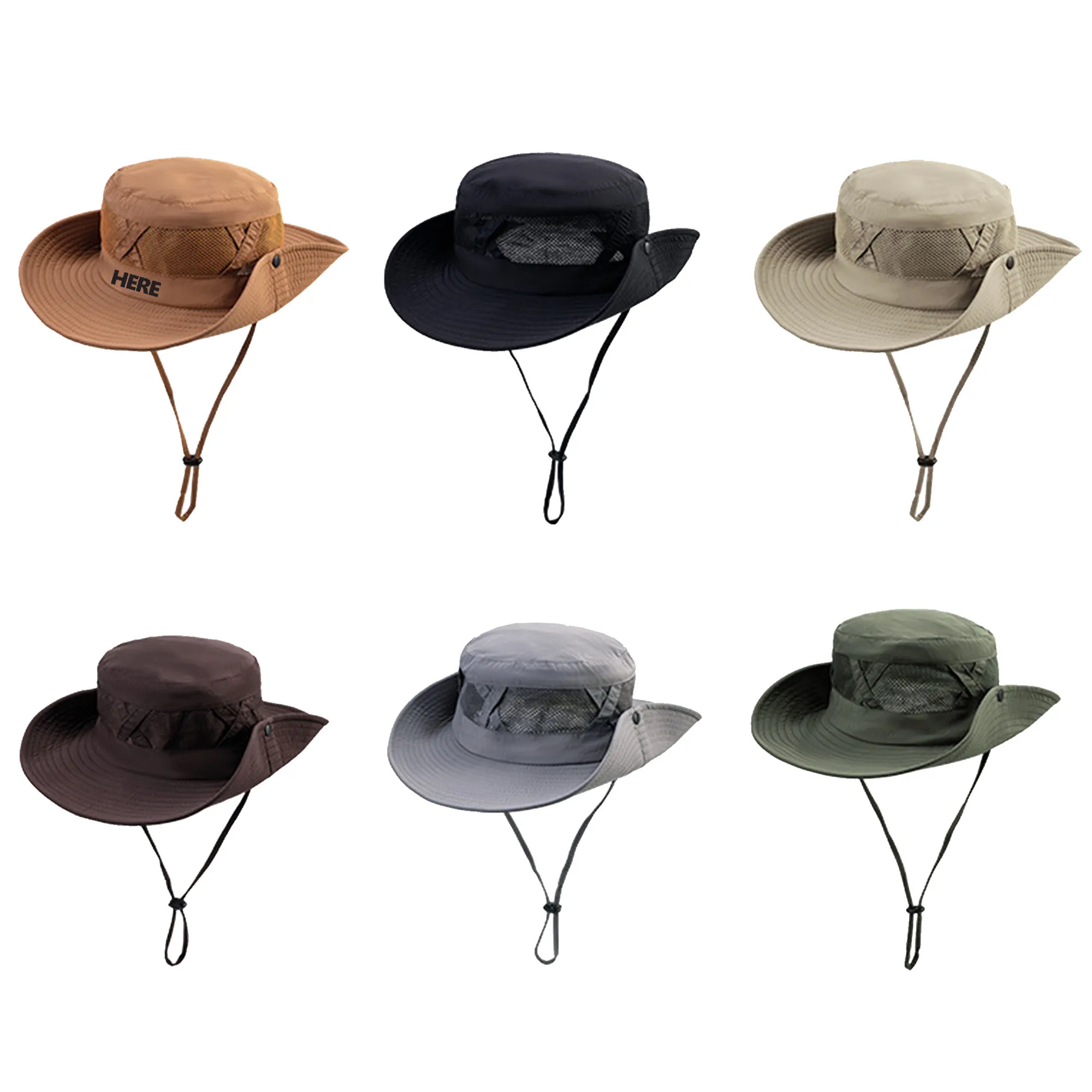 Wide Brim Bucket Hat 2