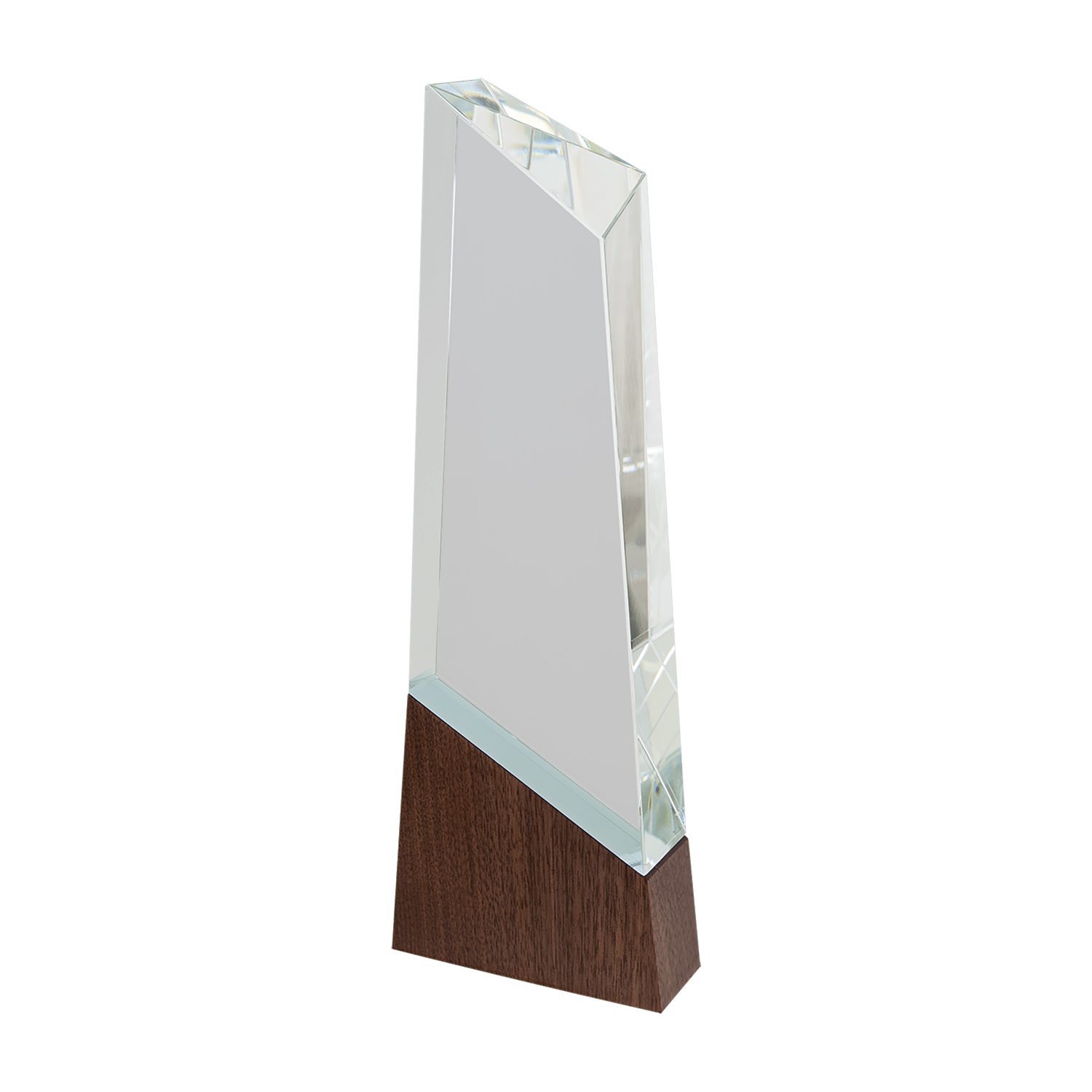 11" Peak Sierra Glass with Walnut Base 3