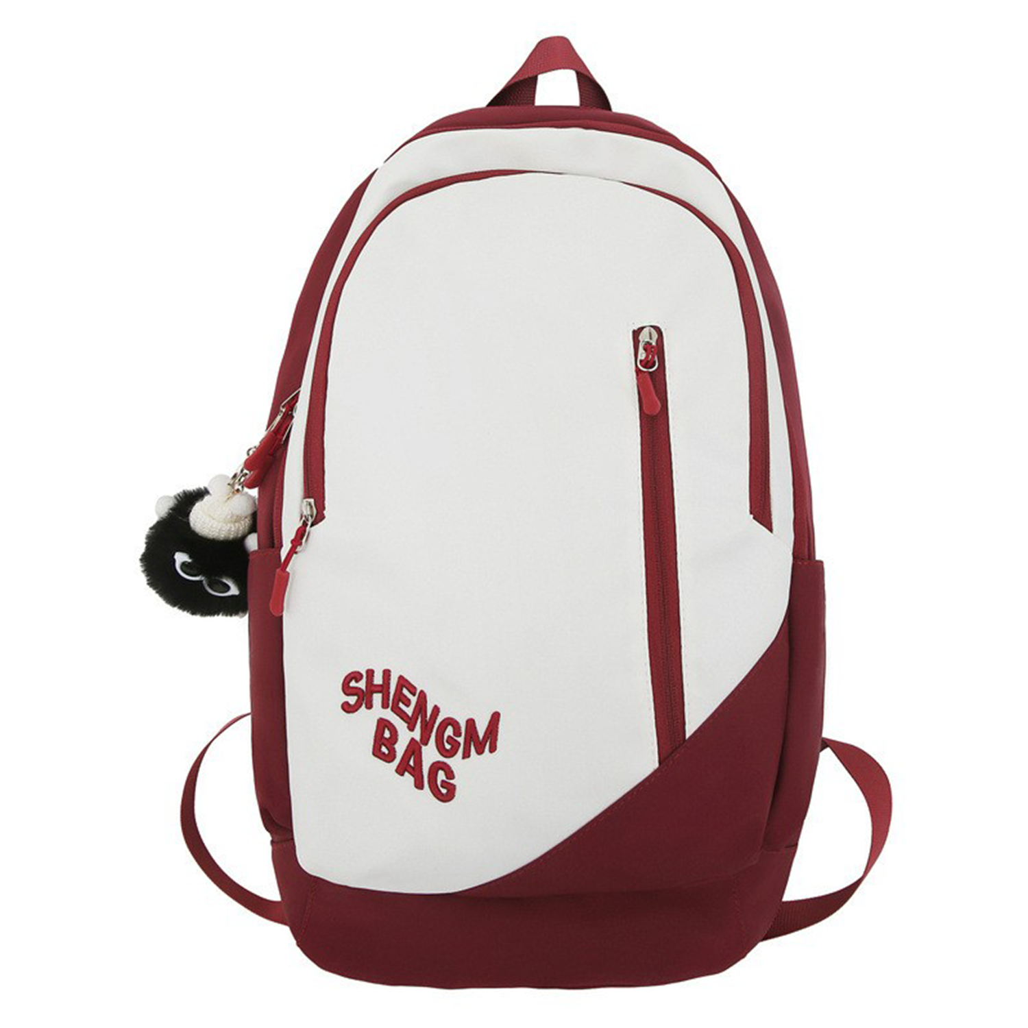 Nylon Retro Large Capacity Backpack 2