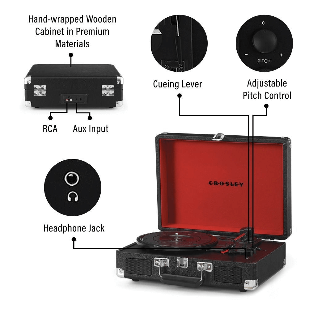 Crosley Cruiser Plus Record Player 14