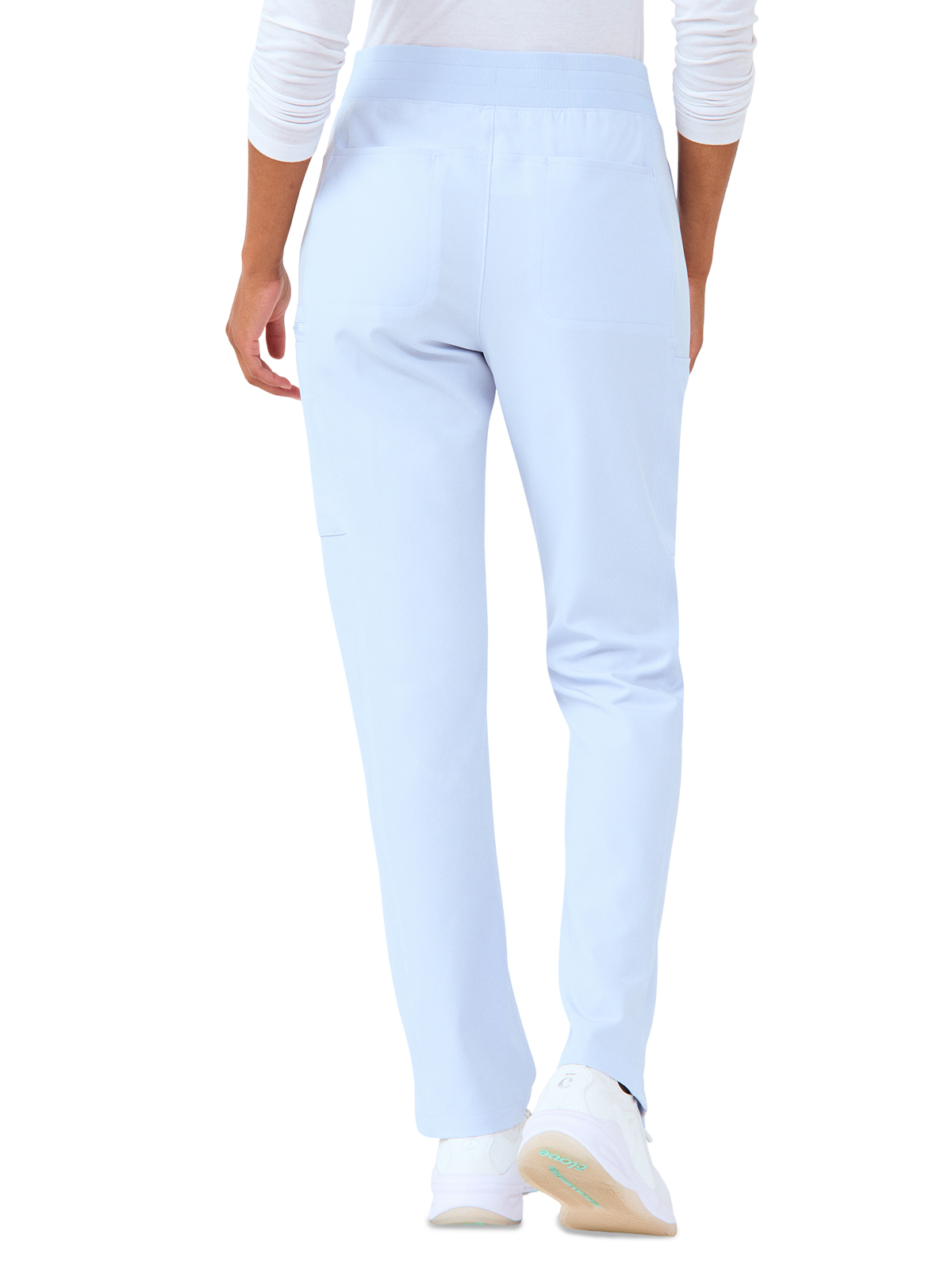 Landau - Forward - Women's Seven-Pocket Mid-Rise Rib-Knit Elastic Waist Cargo Pant 16