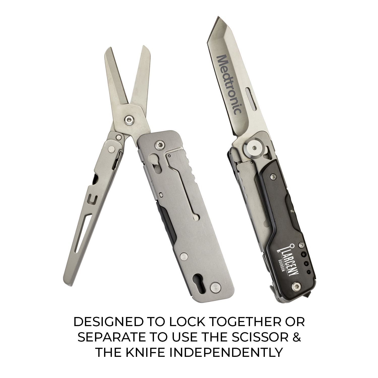 CEDAR CREEK® GEMINI 2-IN-1 SCISSOR KNIFE  MULTI-TOOL 3
