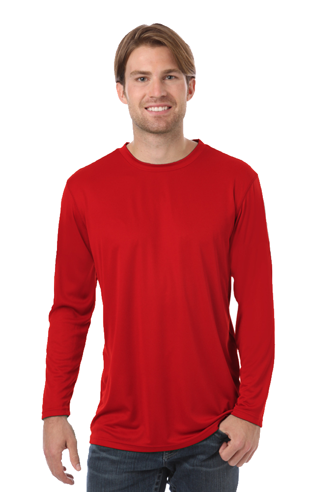 Adult Value Wicking L/S Tee 14