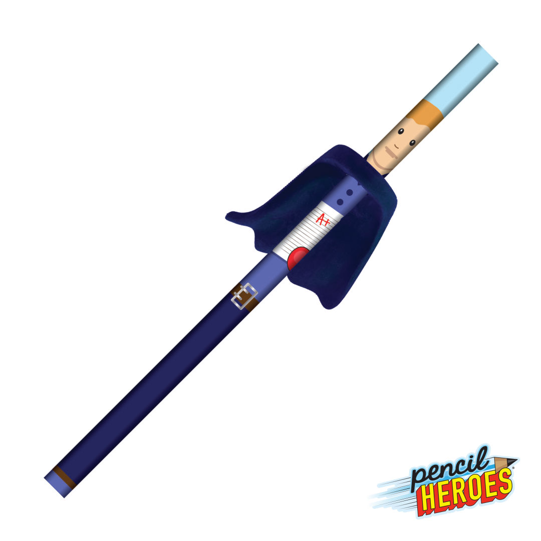 Pencil Heroes® Hometown Series Male w/Cape 10