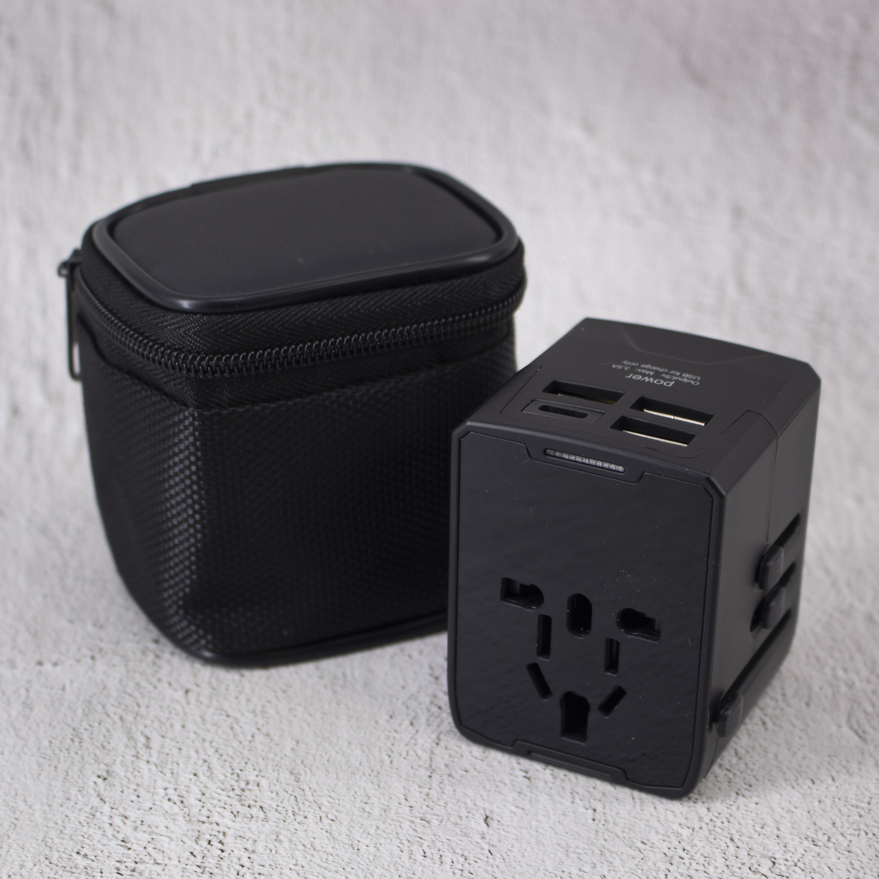 Travel Adapter w/ Bag 12