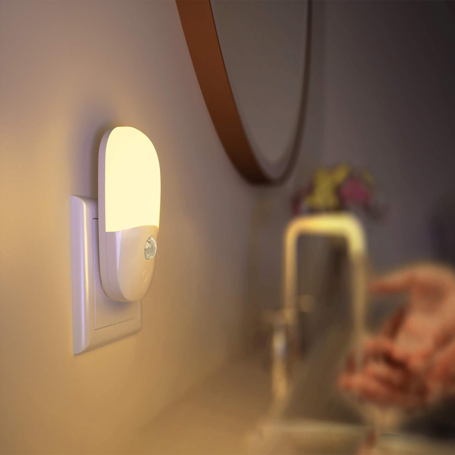 Plug-in Motion Sensor Night Light 3
