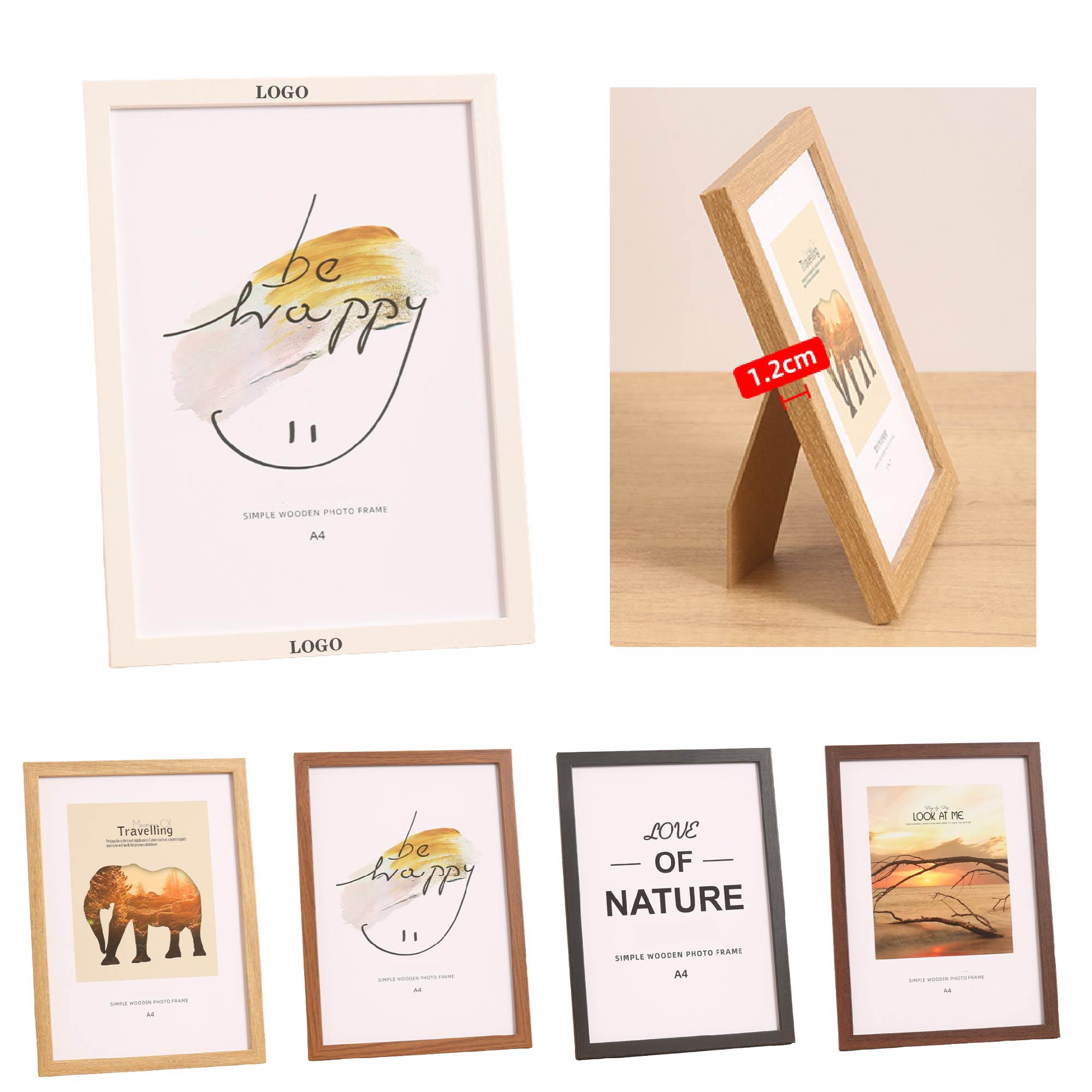 MOQ 10 pcs Desktop Display Frames 2