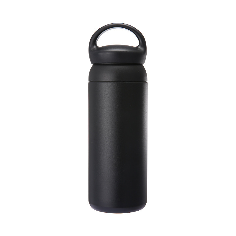 17 Oz. Stainless Steel Insulated Vacuum Bottle w/ Handle Lid 4