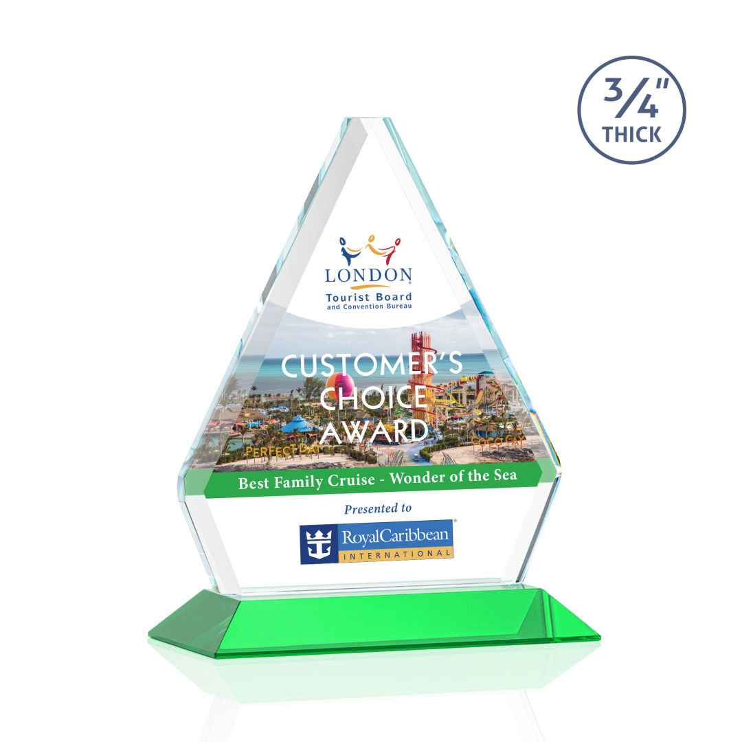 Fyreside VividPrint™ Award - Green 2