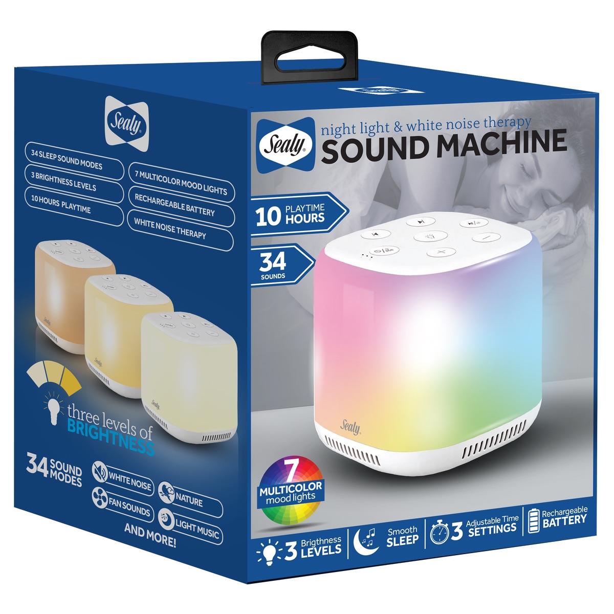 Sealy® Night Light & White Noise Sound Machine 6