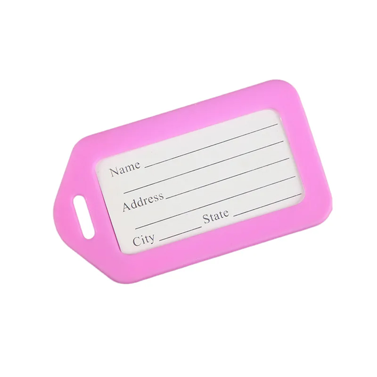 Waterproof Plastic Luggage Tag with Info Window 2